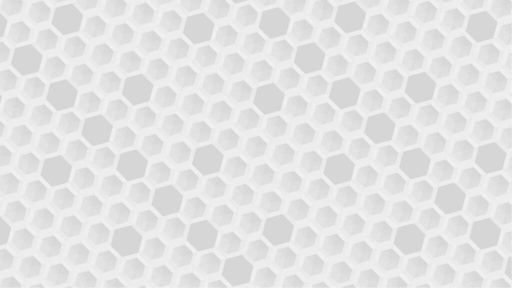 Minimalist White Honeycomb Wallpaper: Modern Geometric Design