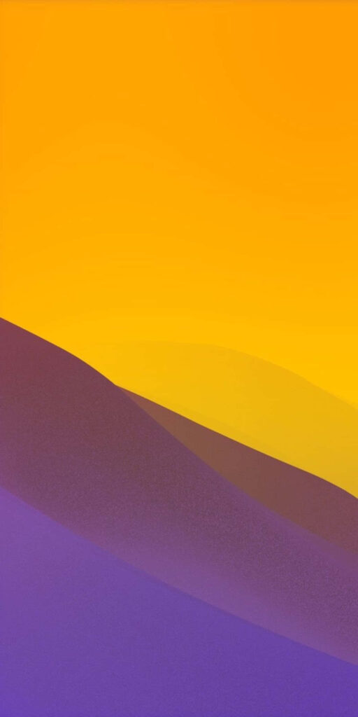 Vibrant Yellow & Purple Minimalist Wallpaper for Modern Art Background