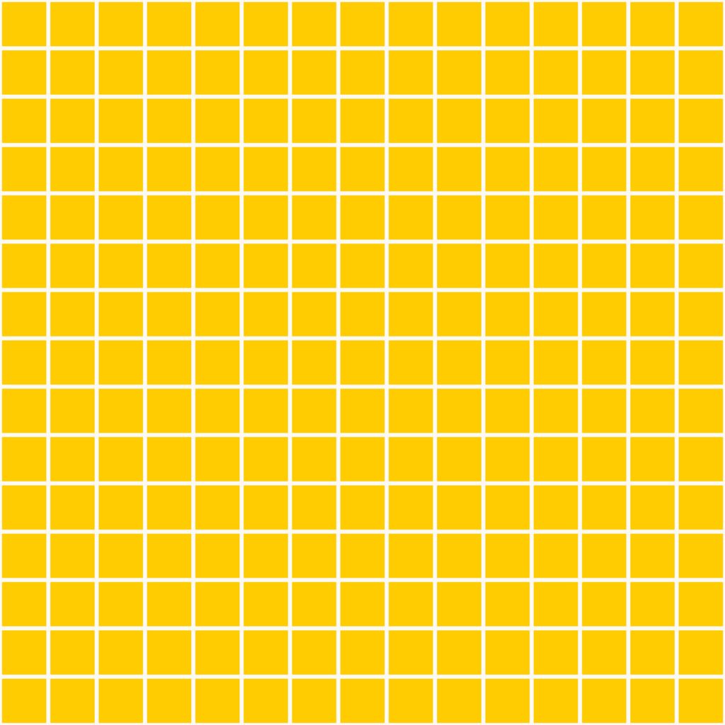 Minimalist yellow square pattern wallpaper with white grid lines for vibrant digital backgrounds
