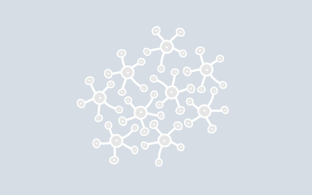 Minimalist iPad Wallpaper: White Nodes on Light Gray Background