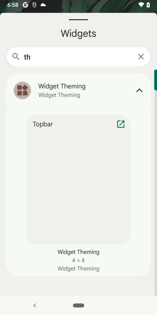 Minimalistic Android Widget Theme: Clean Design for Customization Wallpaper