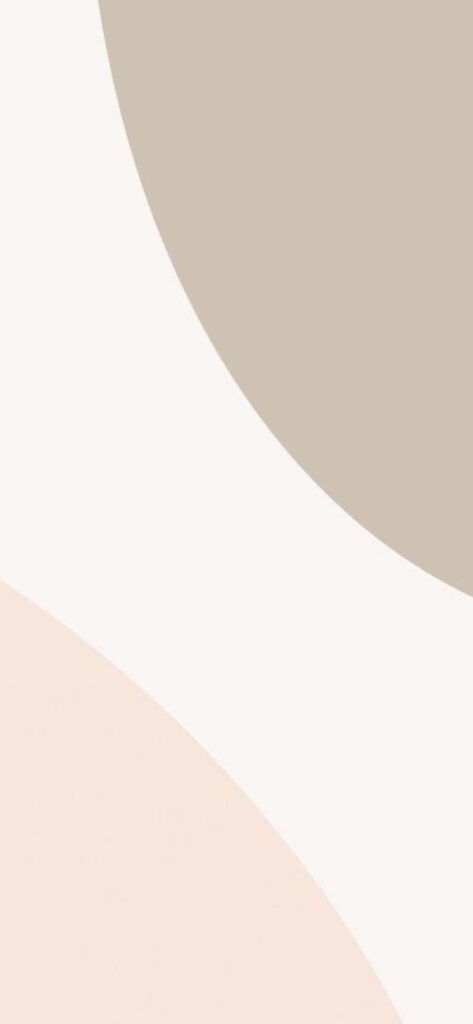 Minimalist Beige Wallpaper with Abstract Soft Shapes - Calming Design