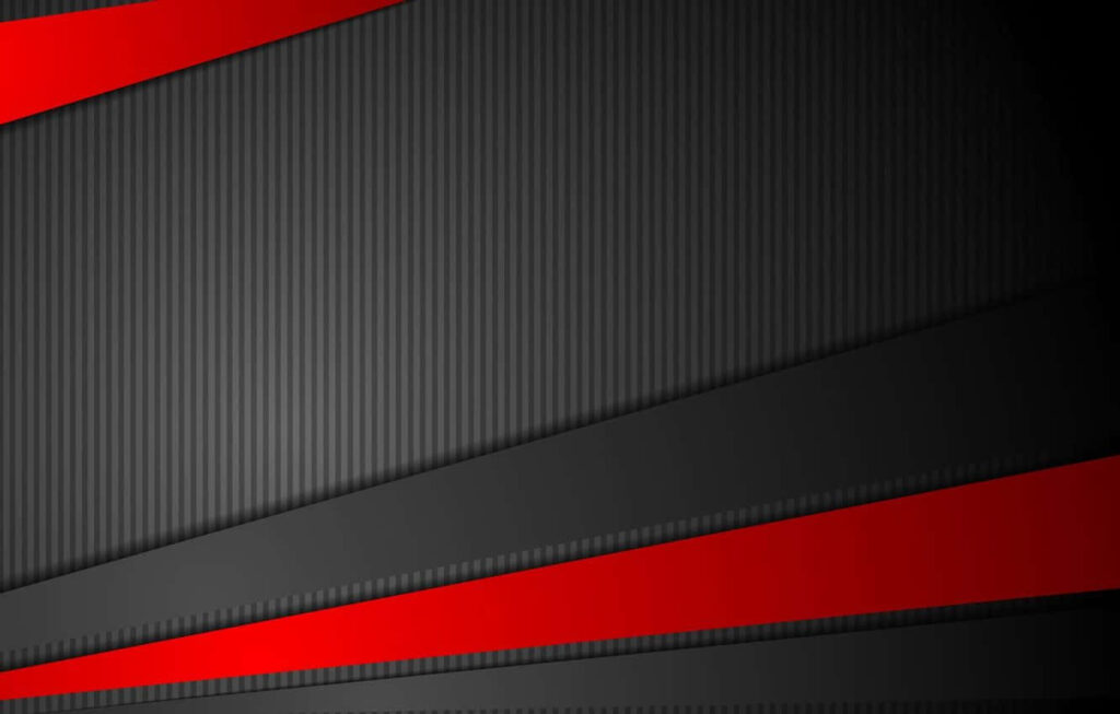 Minimalist Black & Red Striped Vector Wallpaper Background Design