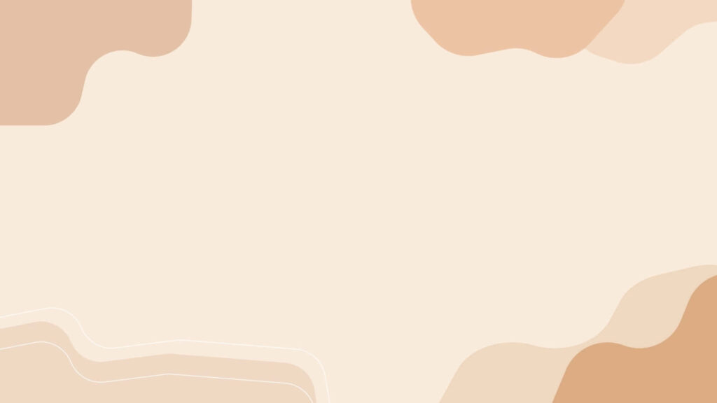 Modern Brown & Cream Abstract Minimalist Wallpaper Background