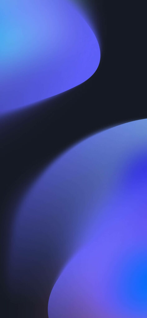 Dreamy Minimalistic Interface: Enchanting Dark Purple Vector Imagery for IOS 16 Wallpaper