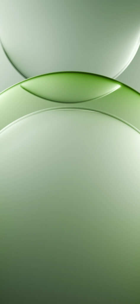 Elegant Green Gradient Huawei Nova 13 Stock Wallpaper Background