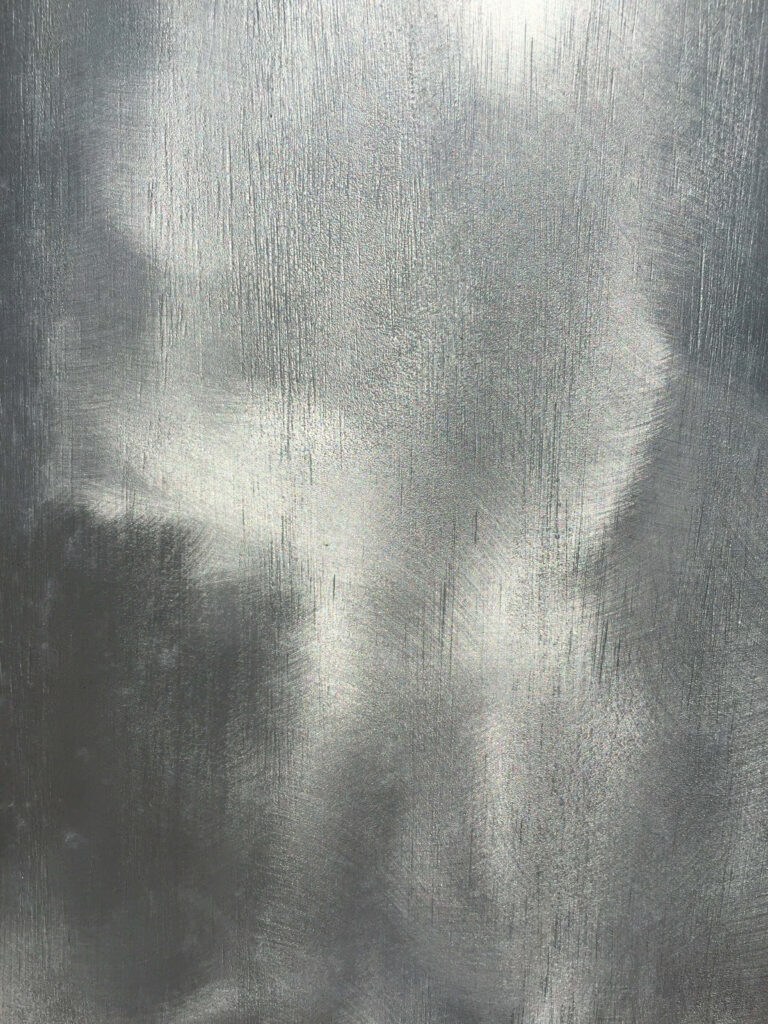Minimalist Metallic Wallpaper: Textured Silver & Gray Wall Background