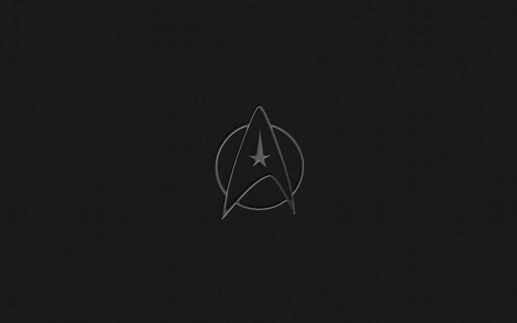 Minimalistic Star Trek Wallpaper: Sleek Design for Sci-Fi Fans