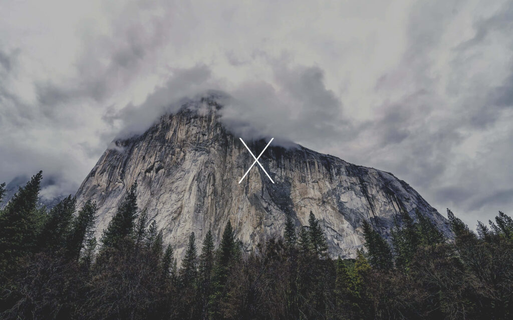 Sleek and Minimalist iOS Desktop: Vibrant Gradients Embrace Clean UI Wallpaper