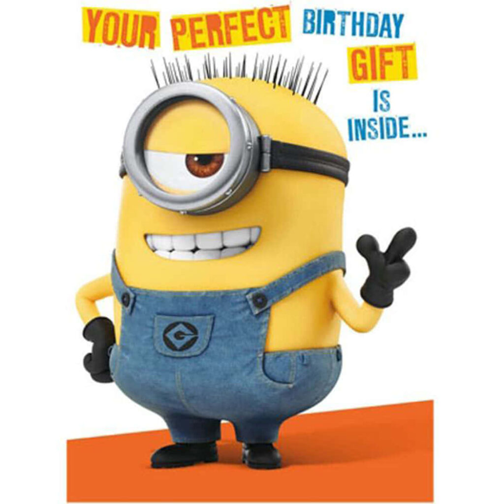 Fun Minion Wallpaper: Perfect Birthday Gift with Cheerful Design