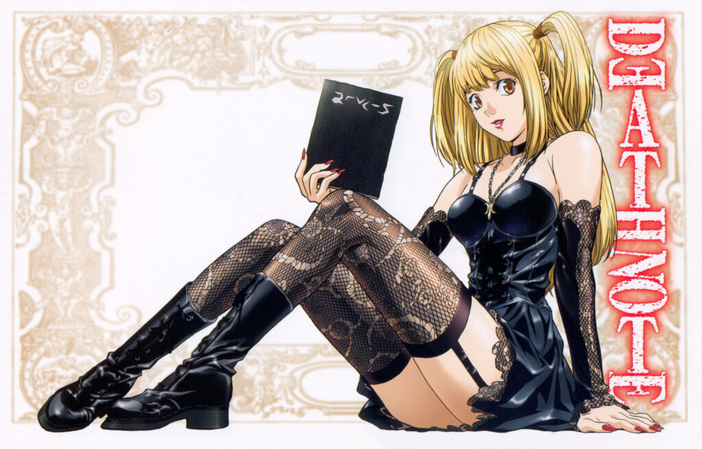 Misa Amane Gothic Wallpaper - Captivating Anime Background Art