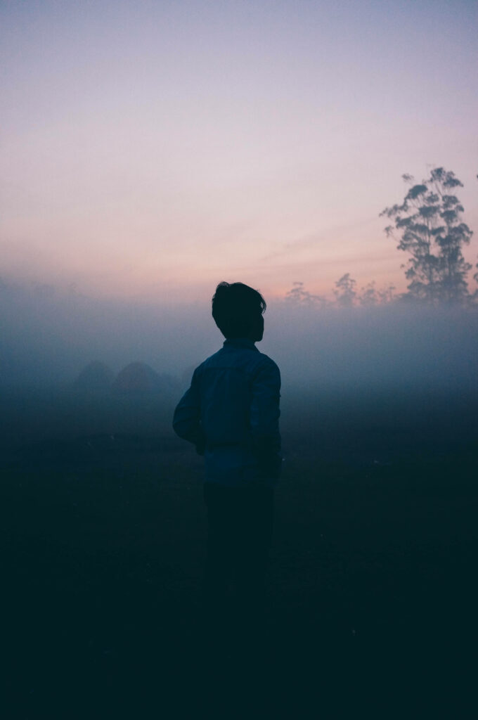 Lost in the Fog: Capturing Solitude and Melancholy in Nature Wallpaper
