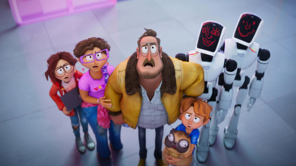 Mitchells vs. The Machines: Family vs. Robots Wallpaper Background