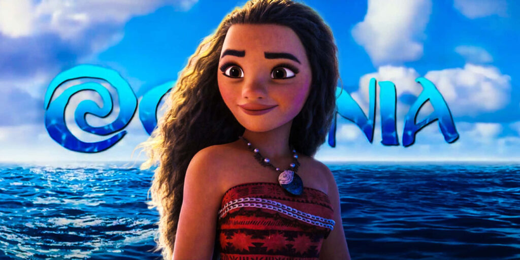 Moana's Adventurous Spirit: Epic Ocean Wallpaper Background