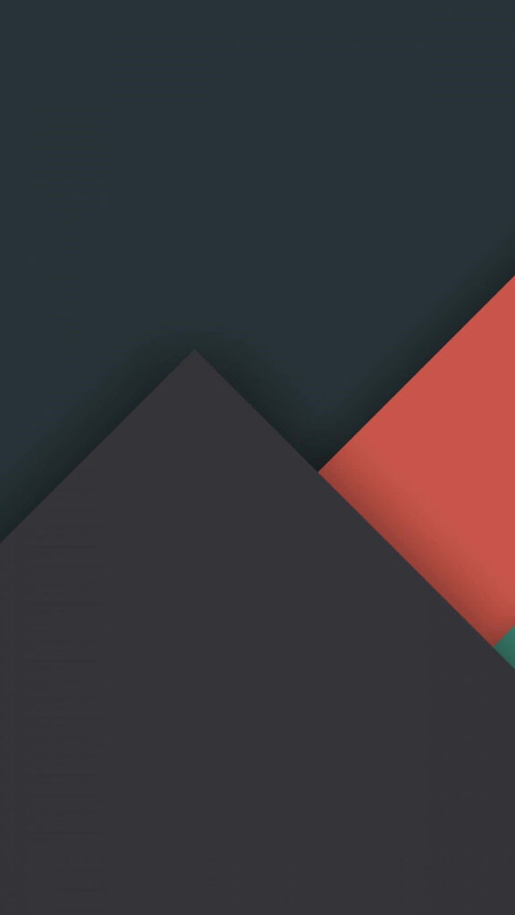 Abstract Minimalistic Wallpaper: Bold Black and Red Geometric Design
