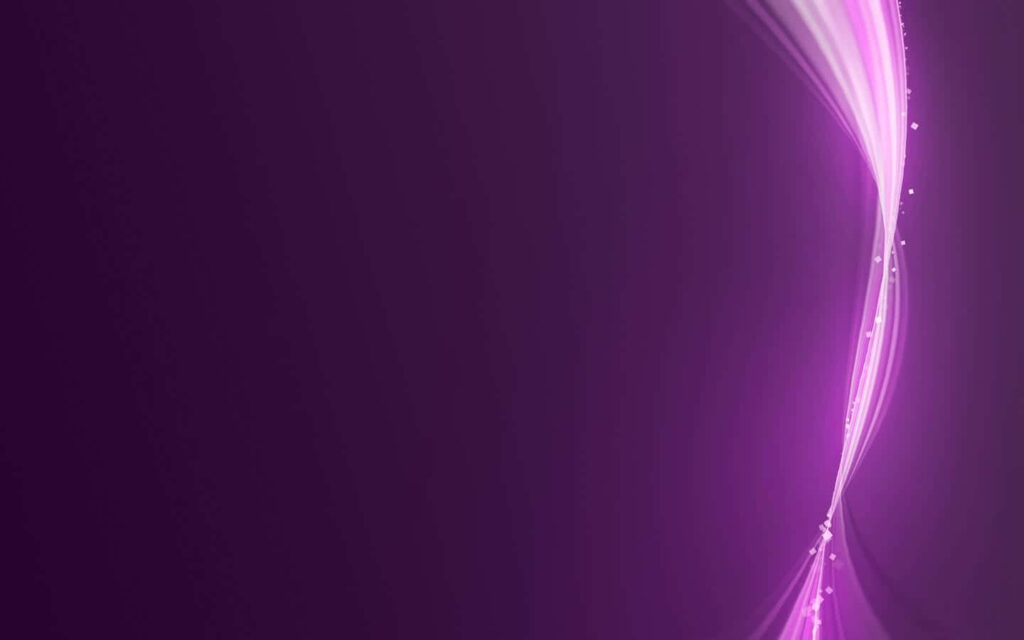 Modern Purple Wallpaper with Glowing Pink & White Lines
