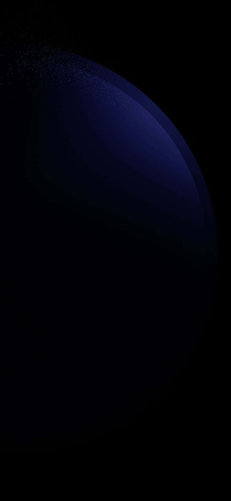 Modern Blue Sphere Wallpaper: Captivating Abstract Design
