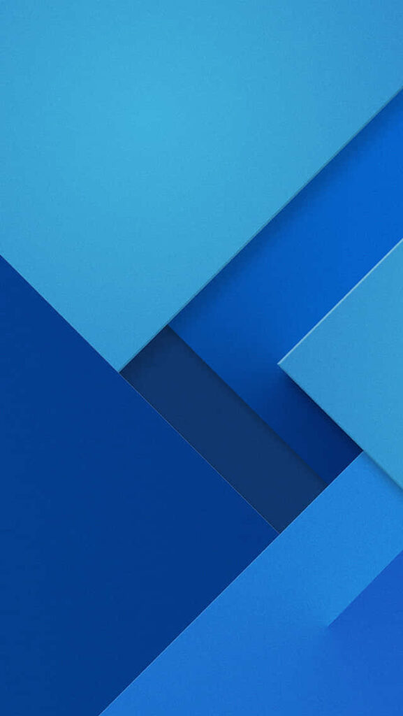 Modern Abstract Blue Geometric Wallpaper for a Calming Background