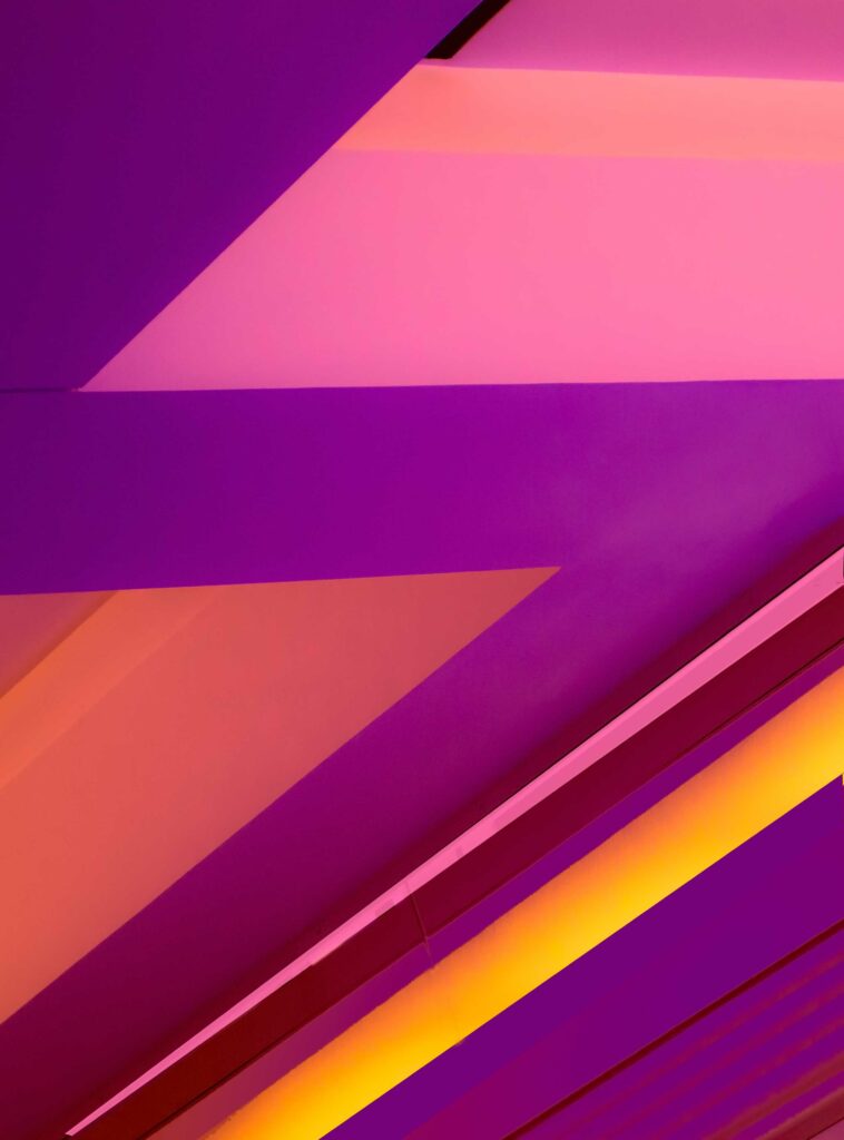 Abstract Purple & Pink Geometric Wallpaper Background Design