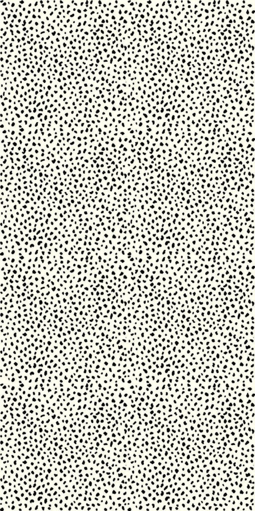 Modern Black Dot Pattern Wallpaper for iPhone - Stylish Background