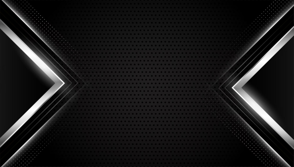 Sleek Modern Black Geometric Wallpaper with Angular Lines