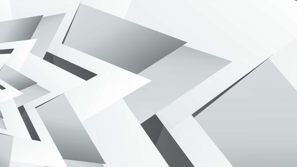 Black and White Abstract Wallpaper: Geometric Depth & Modernity