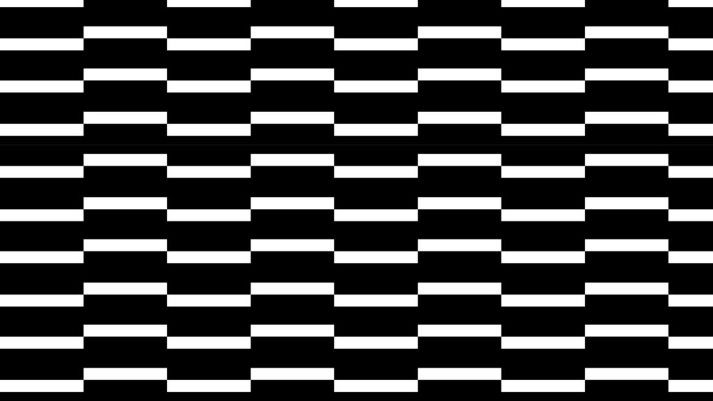 Modern Black and White Striped Checkerboard Background Wallpaper