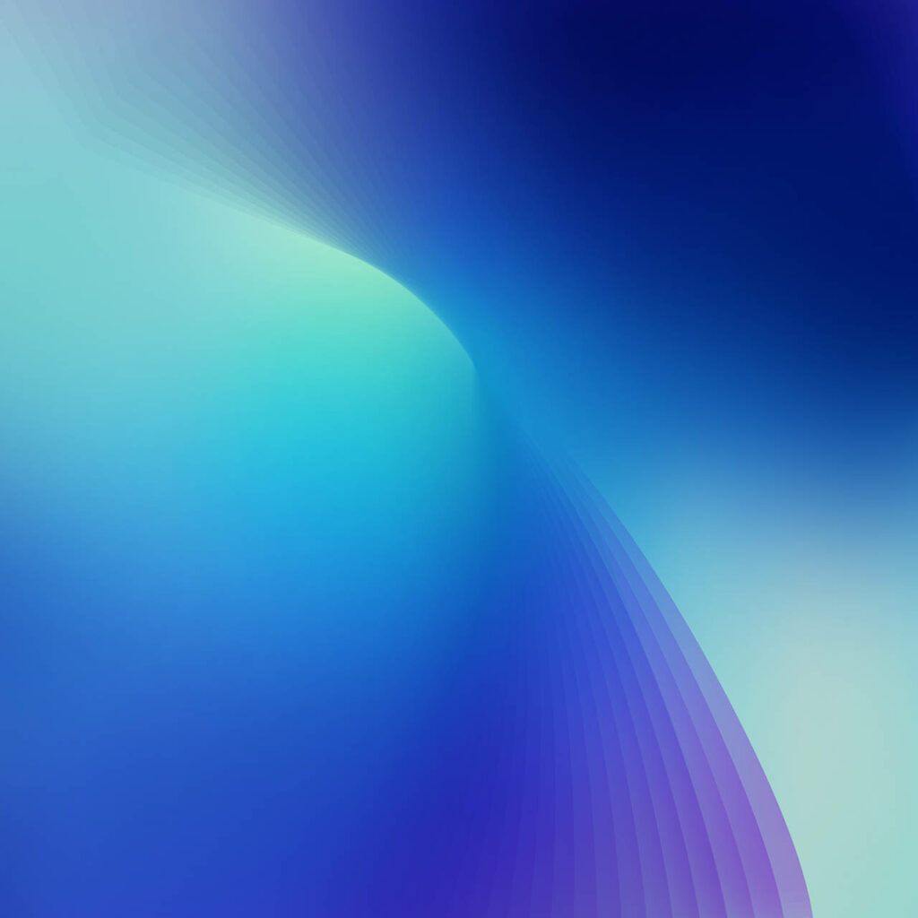 Calming Blue Gradient Wallpaper for Samsung Galaxy Tablet