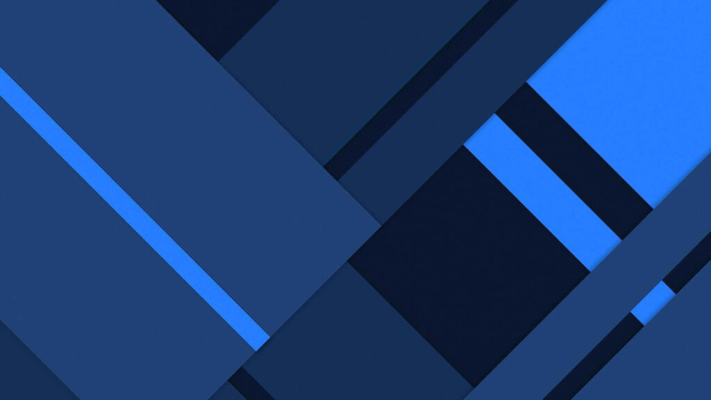 Abstract Blue Rectangle Wallpaper: Modern HD Background Design