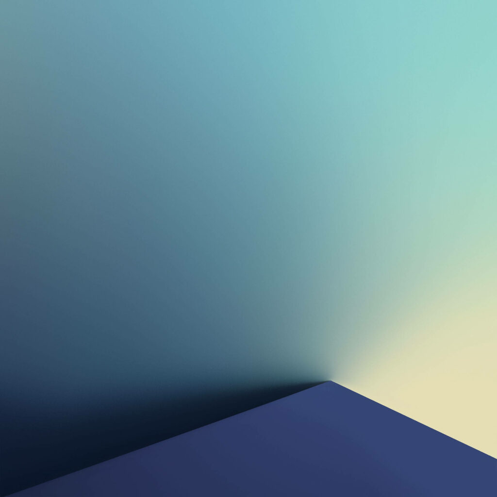 Modern Blue Teal Gradient Wallpaper for Galaxy Note 7