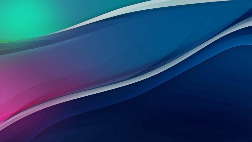Sleek Abstract Wallpaper: Smooth Blue Gradient with Layered Stripes