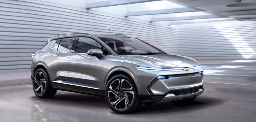 Modern Chevrolet SUV Wallpaper: Sleek Design & Aerodynamic Style