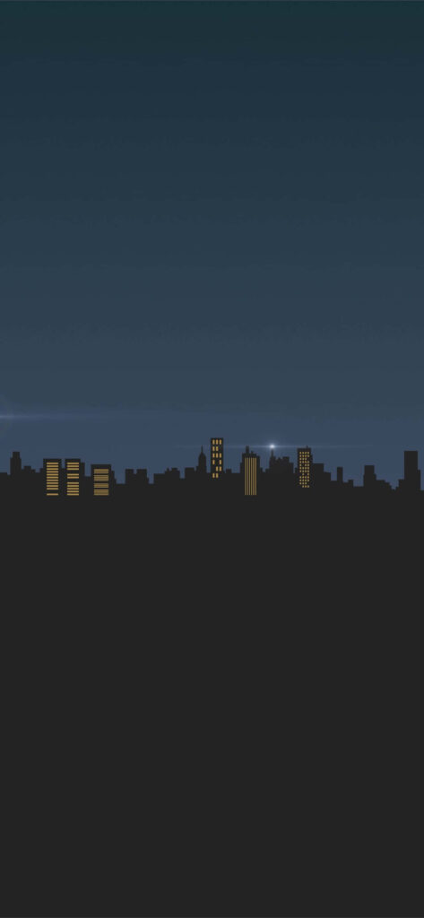 Modern Cityscape Twilight Wallpaper for Sleek iPhone Background