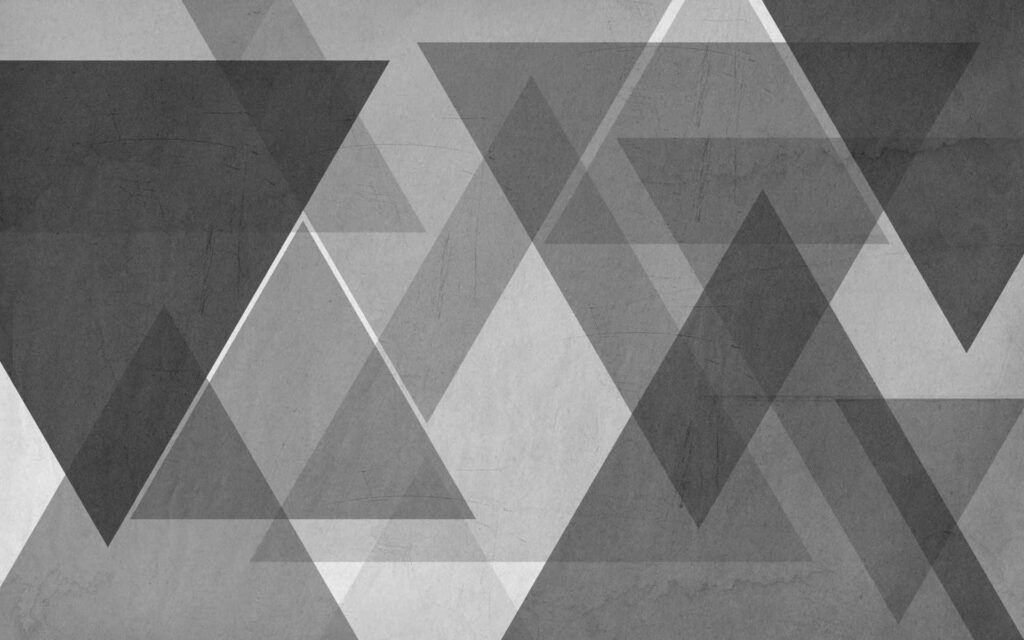 Modern Dark Grey Textured Wallpaper with Abstract Triangle Design