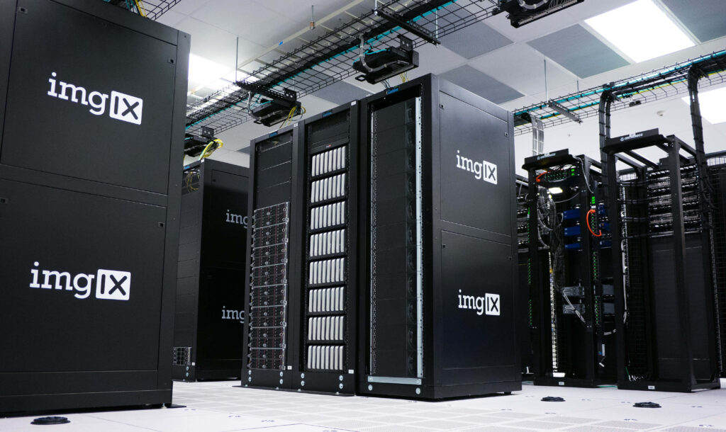 Modern Data Server Room Wallpaper: Sleek Racks & High-Tech Setup