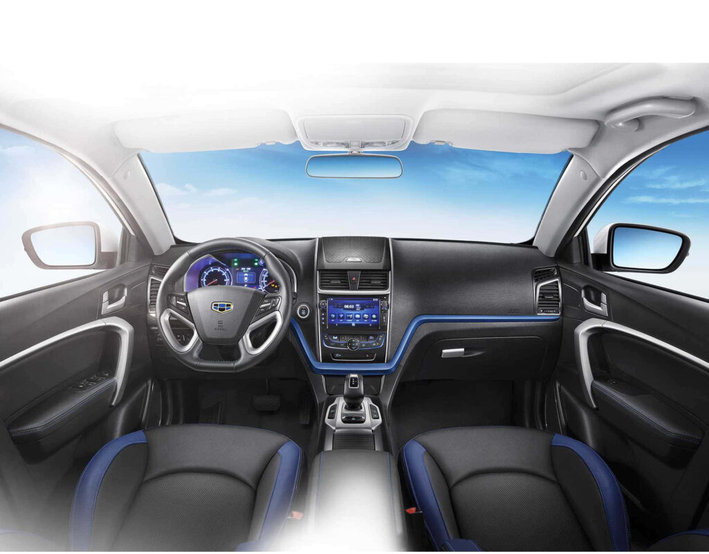 Modern Geely Emgrand Wallpaper: Stylish Interior & Vibrant Design
