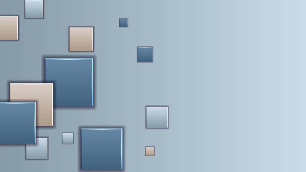 Modern Abstract Square Wallpaper on Light Blue Gradient Background