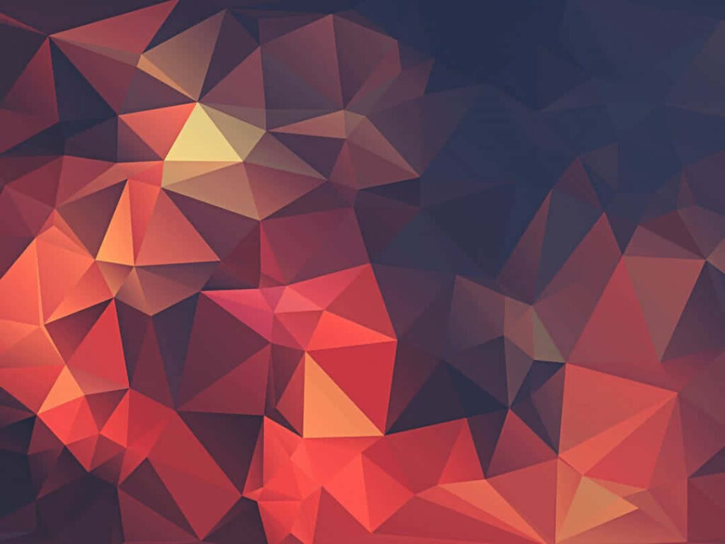 Modern Geometric Wallpaper: Minimalistic Triangles & Polygons Design