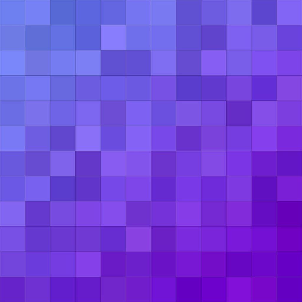Modern digital wallpaper with vibrant blue to purple gradient grid for sleek screen background