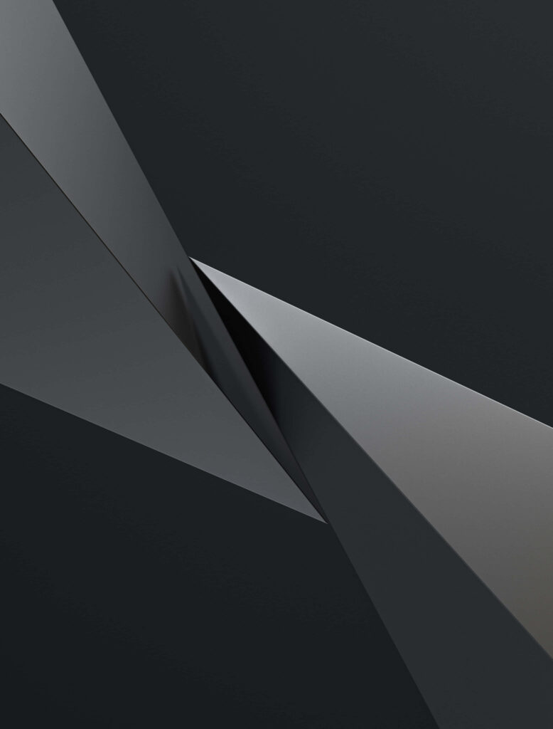 Modern Gray Gradient Abstract Wallpaper with Geometric Depth