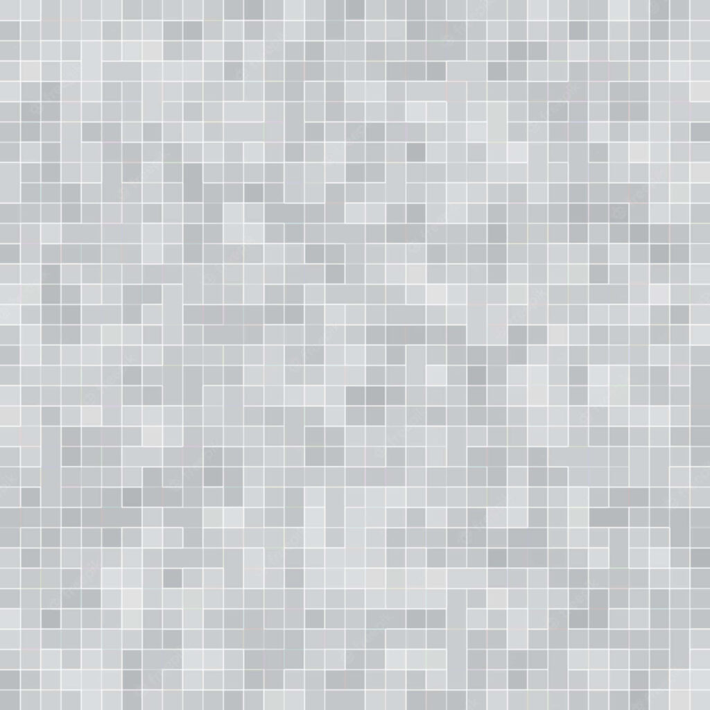 Modern Gray Mosaic Tile Wallpaper - Stylish Background Texture
