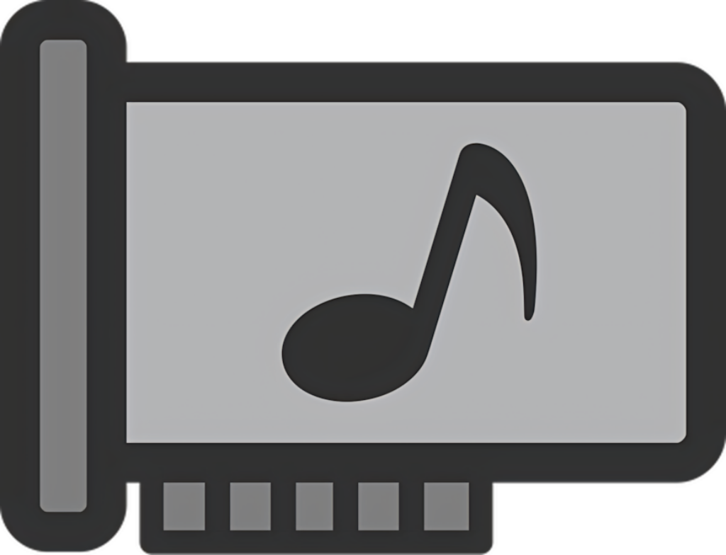 Modern Music Note Wallpaper: Sleek Grayscale Icon Design