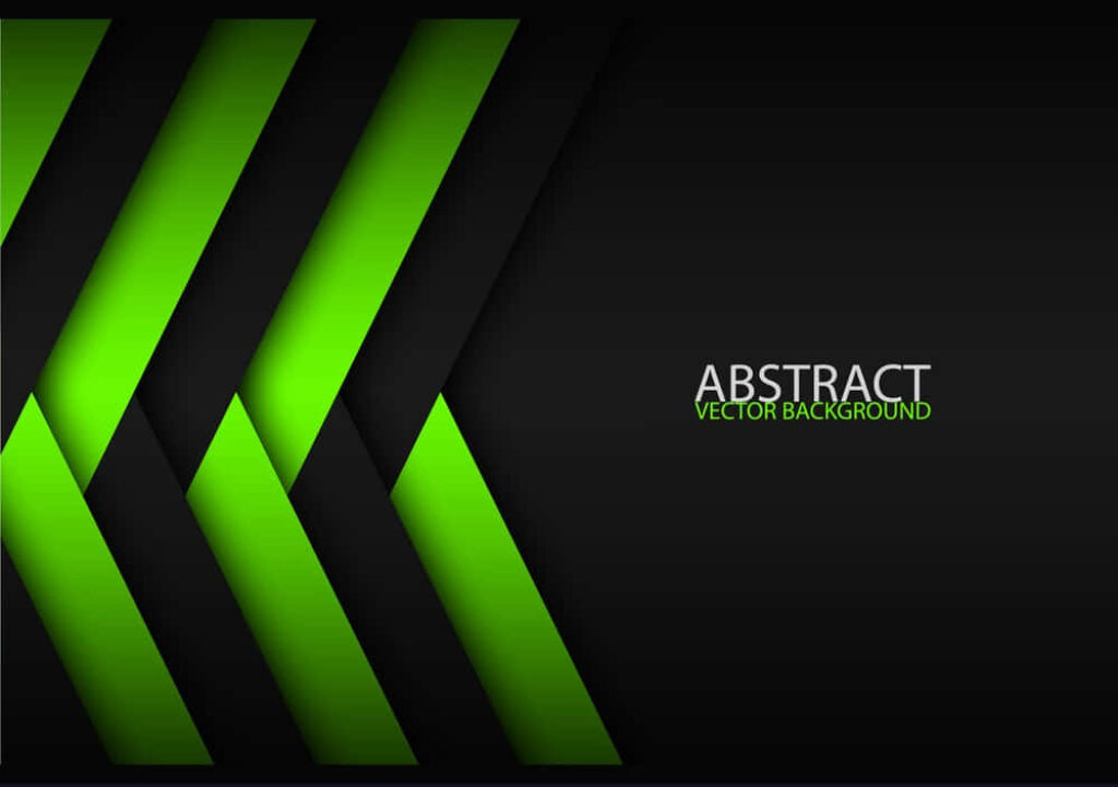 Modern Green and Black Abstract Wallpaper Background for Creative Use