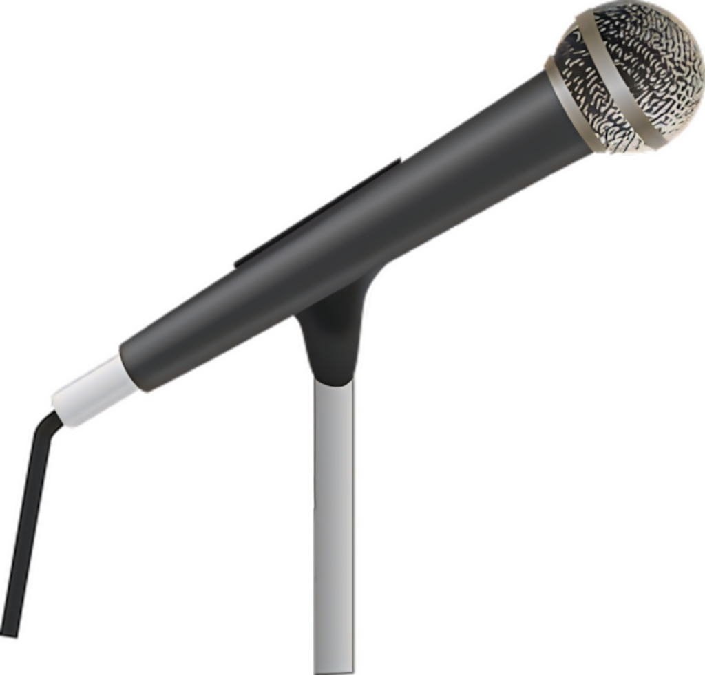 Modern Handheld Microphone Wallpaper for Audio Enthusiasts