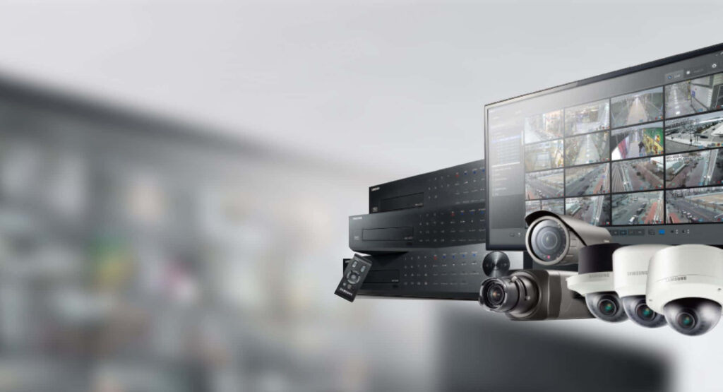 Modern Home Security Wallpaper: Cameras, DVRs & Monitors Design