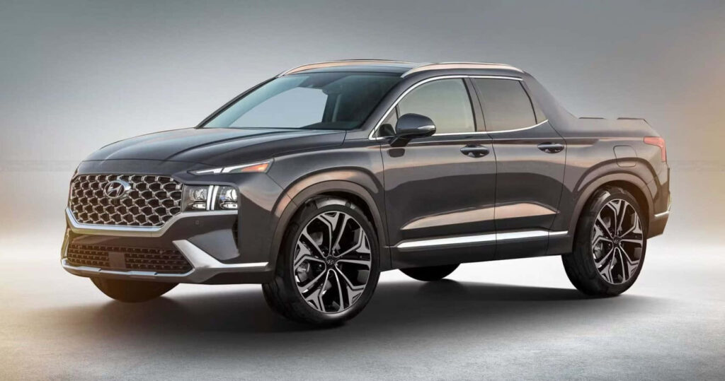 Modern Hyundai Palisade Pickup Concept Wallpaper Background