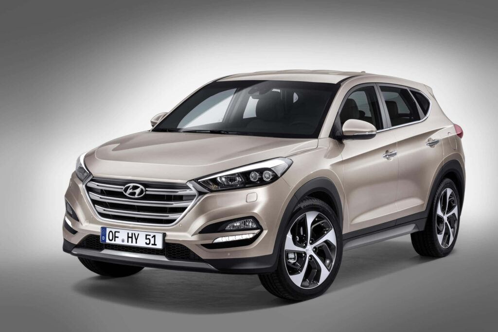 Modern Hyundai SUV Wallpaper: Sleek Design & Performance Background