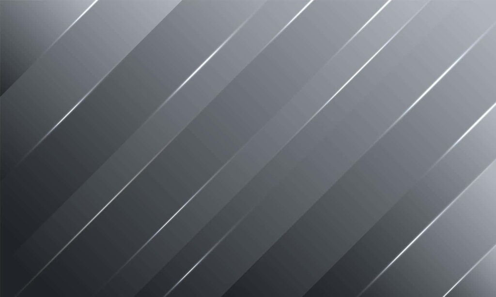Modern Metallic Gray Lines Wallpaper - Sleek Minimalist Design
