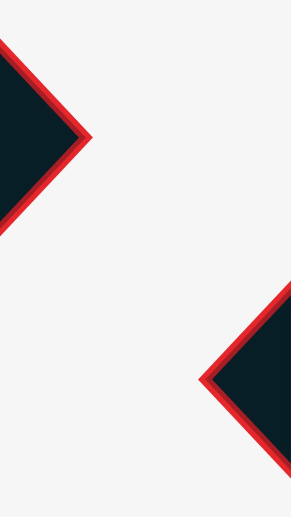 Minimalistic Black, Red, and White Abstract Design: Sleek Lines in Modern Flat Style for HD Phone Wallpaper