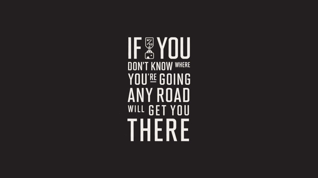 Minimalist Inspirational Quote Wallpaper - 1920x1080 Black & White